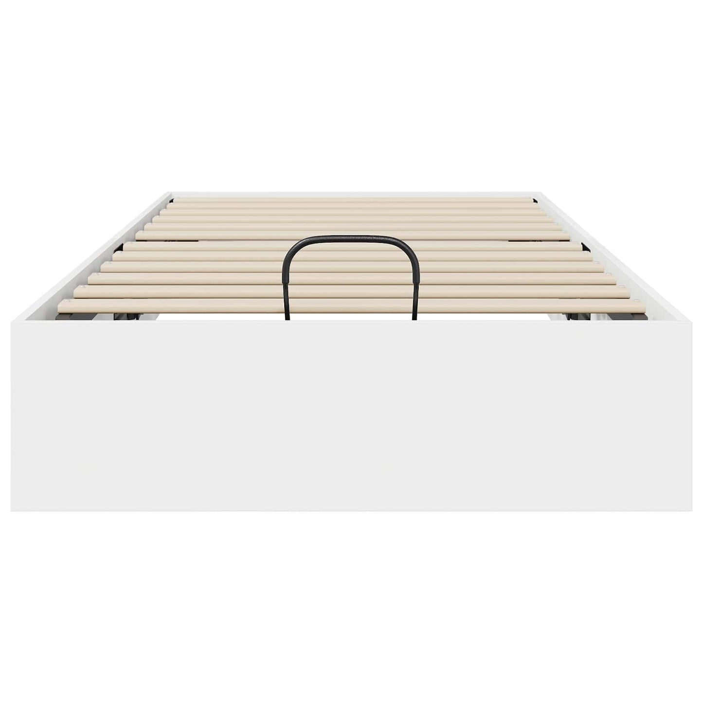 vidaXL Ottoman Bed Frame White 80.5 x 200 cm Engineered Wood