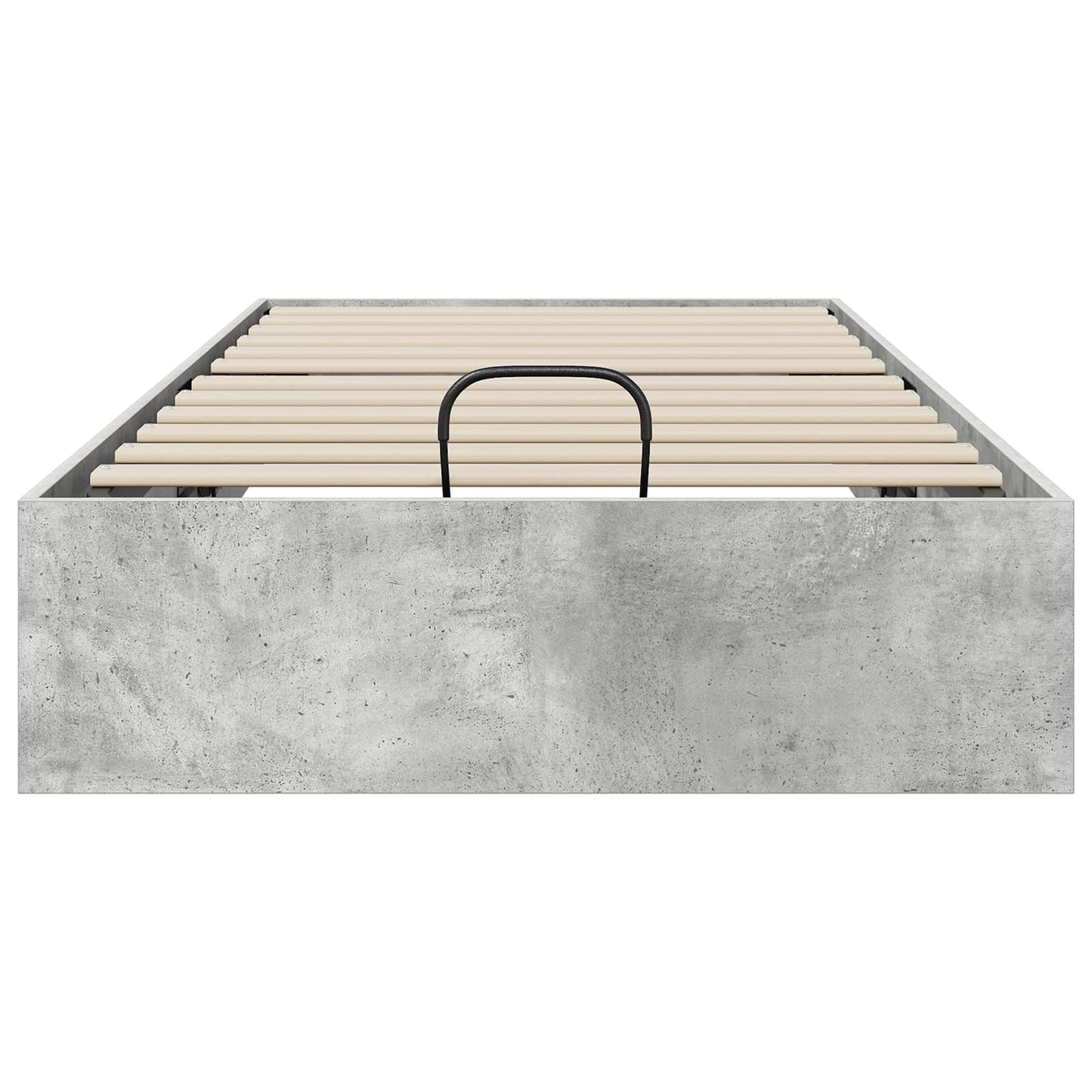 vidaXL Ottoman Bed Frame Concrete Grey 80.5 x 200 cm Engineered Wood