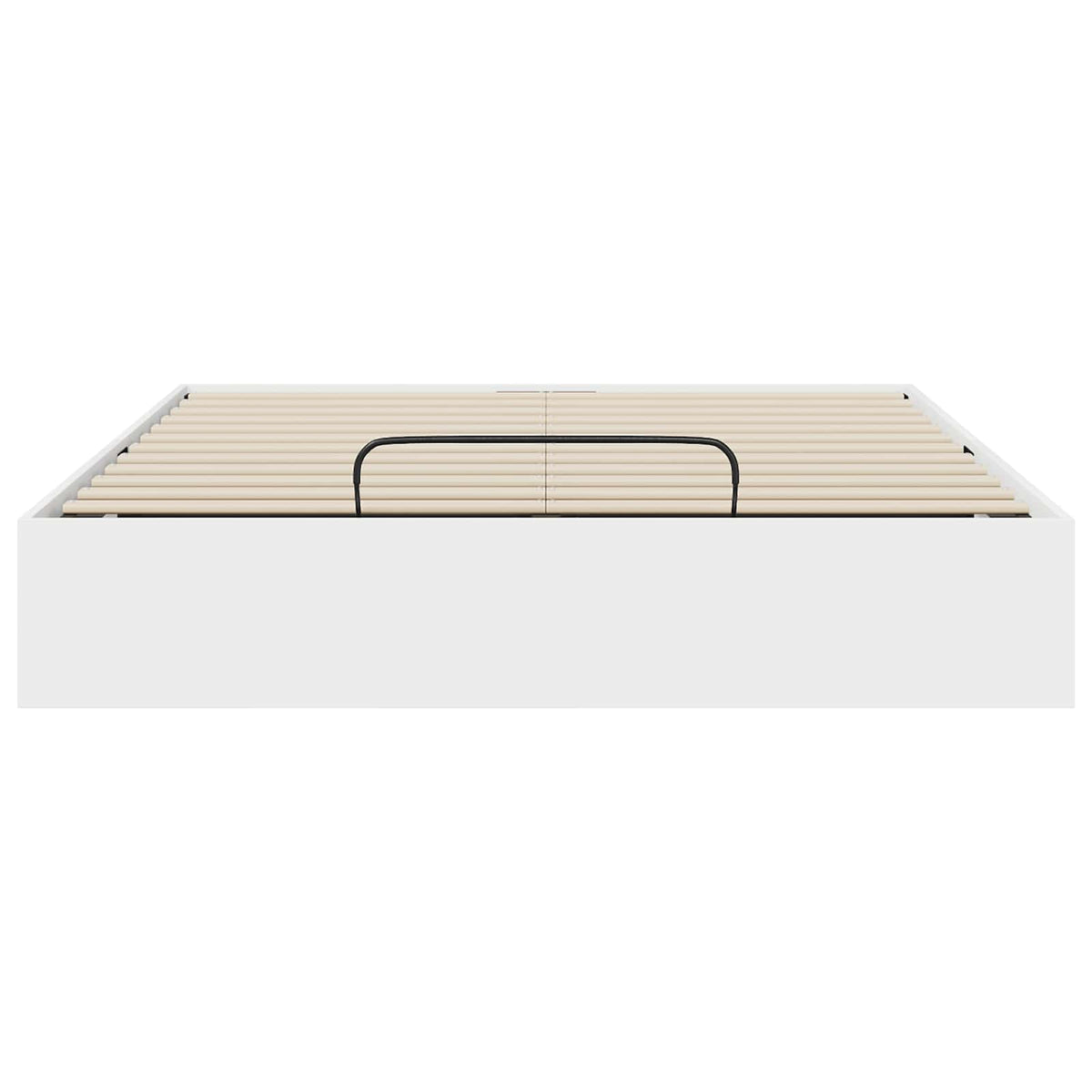 vidaXL Ottoman Bed Frame White 120 x 200 cm Engineered Wood