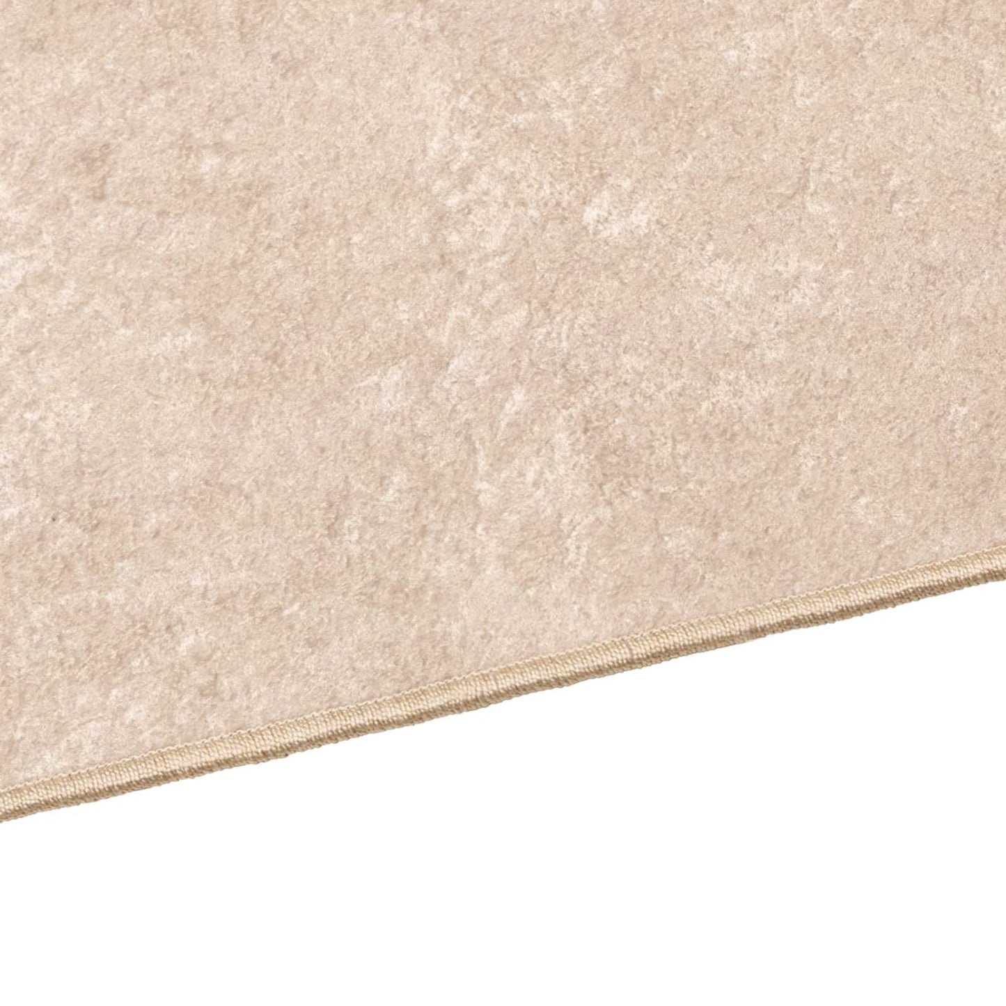 vidaXL Rug Runner MARSA Cream 80 x 200 cm Polyester and PVC