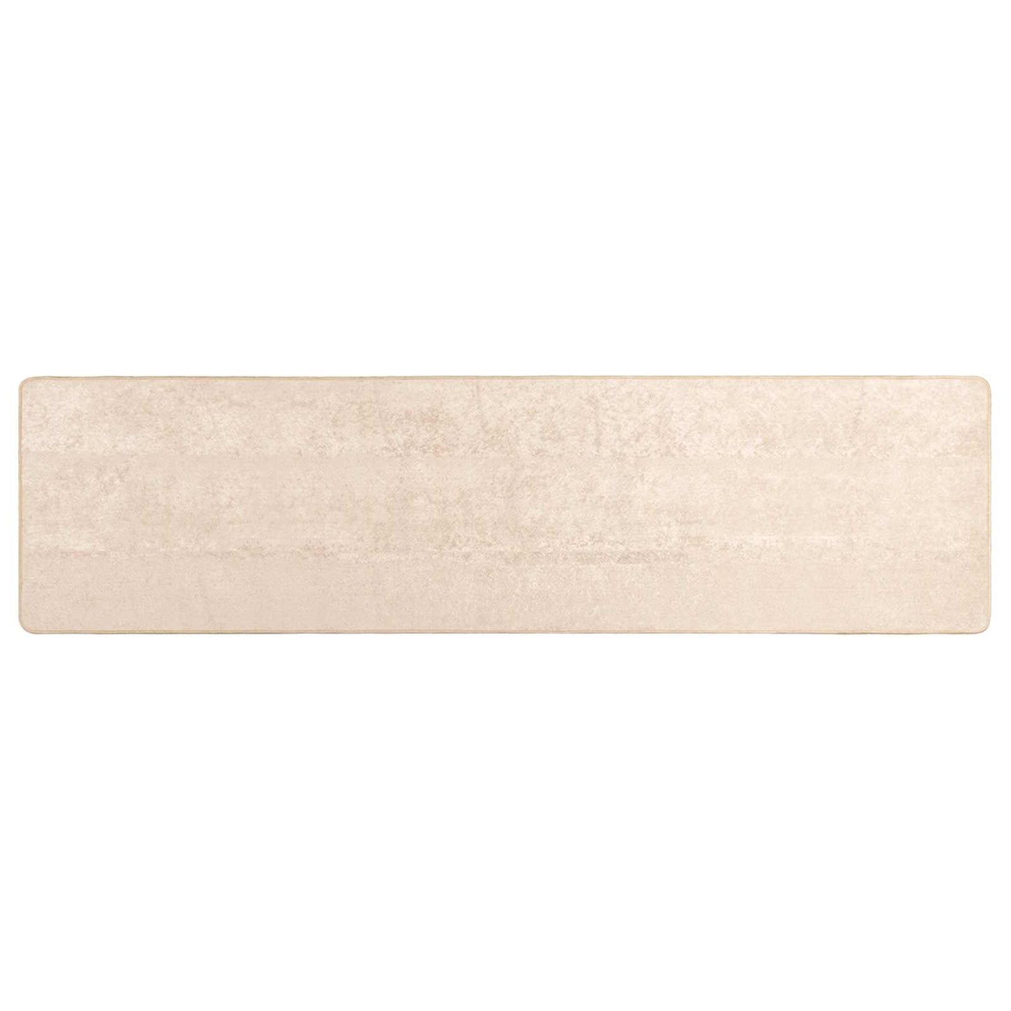 vidaXL Rug Runner MARSA Cream 80 x 300 cm Polyester and PVC