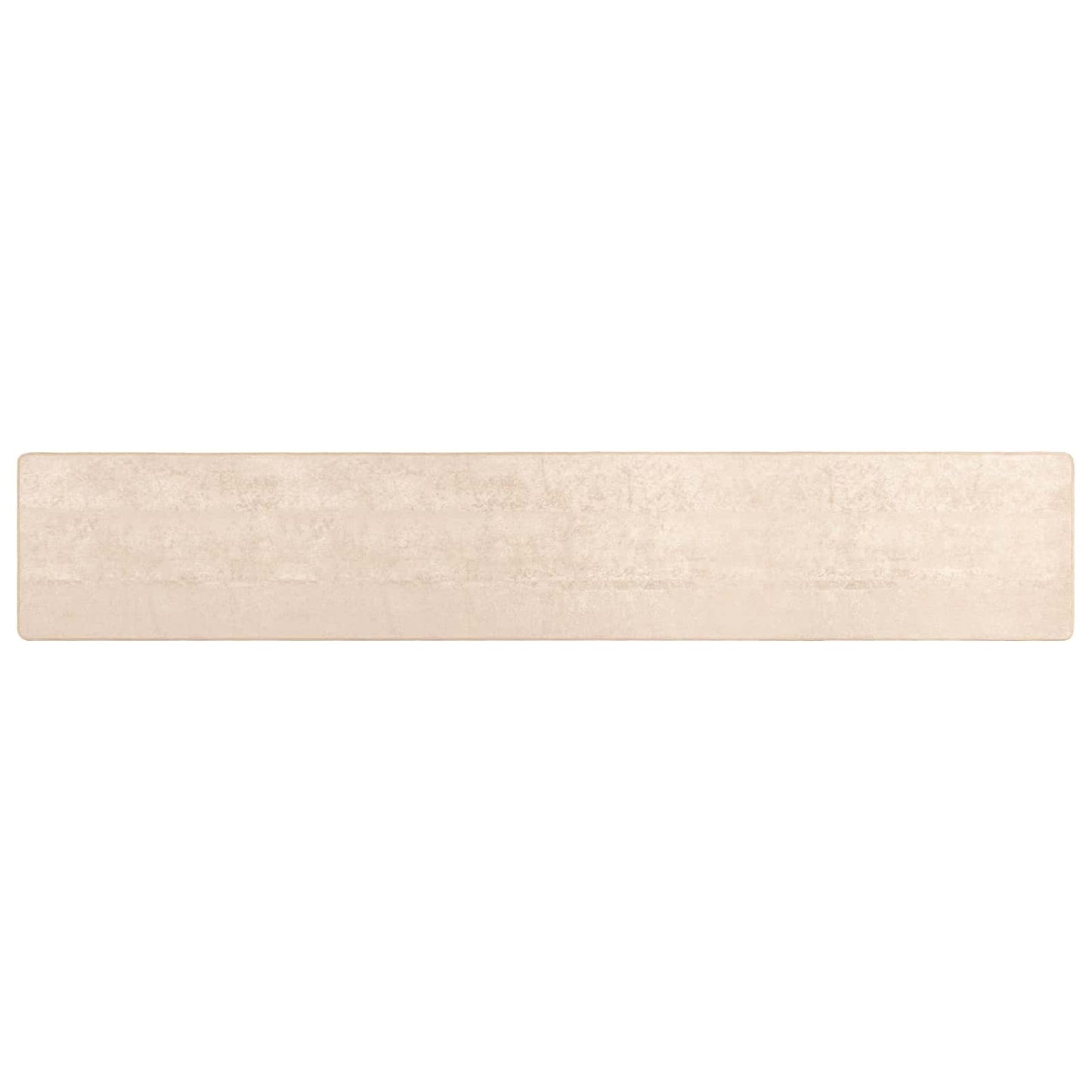 vidaXL Rug Runner MARSA Cream 80 x 400 cm Polyester and PVC