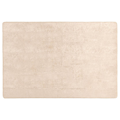 vidaXL Rug Runner MARSA Cream 120 x 170 cm Polyester and PVC