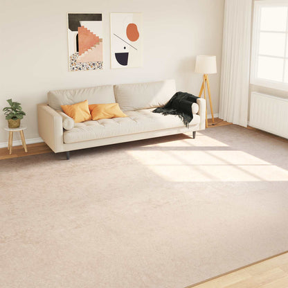 vidaXL Rug Runner MARSA Cream 300 x 400 cm Polyester and PVC