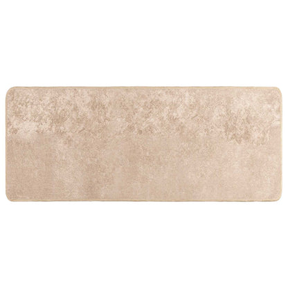 vidaXL Rug Runner MARSA Beige 50 x 100 cm Polyester and PVC