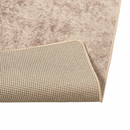 vidaXL Rug Runner MARSA Beige 50 x 300 cm Polyester and PVC