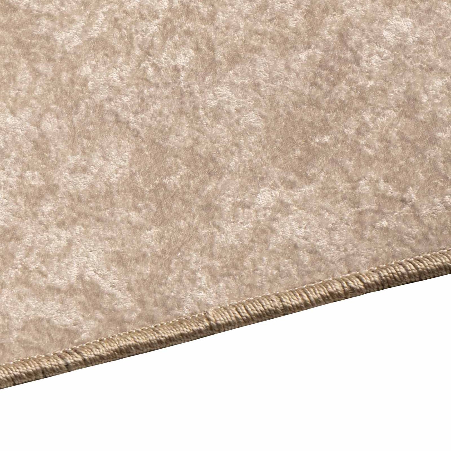 vidaXL Rug Runner MARSA Beige 50 x 450 cm Polyester and PVC