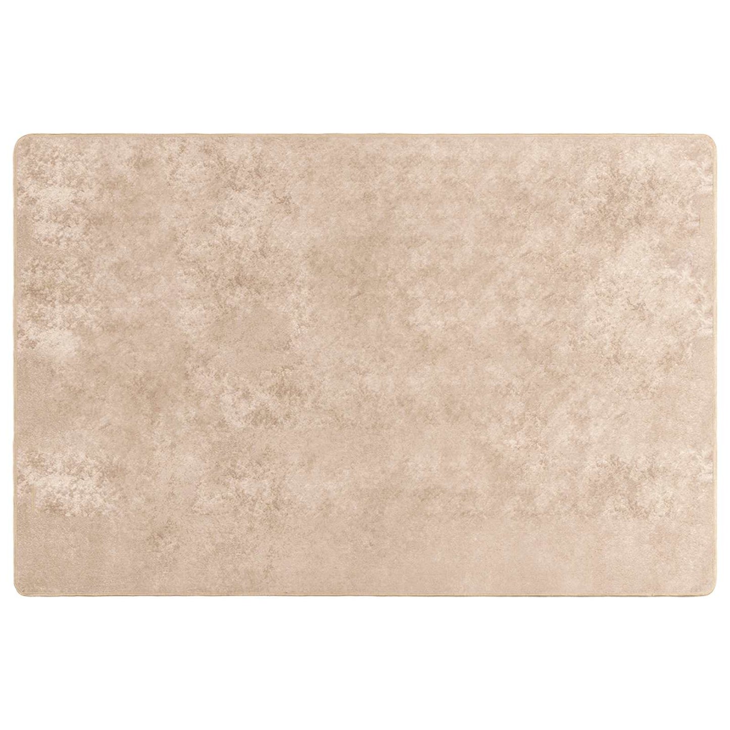 vidaXL Rug Runner MARSA Beige 120 x 170 cm Polyester and PVC