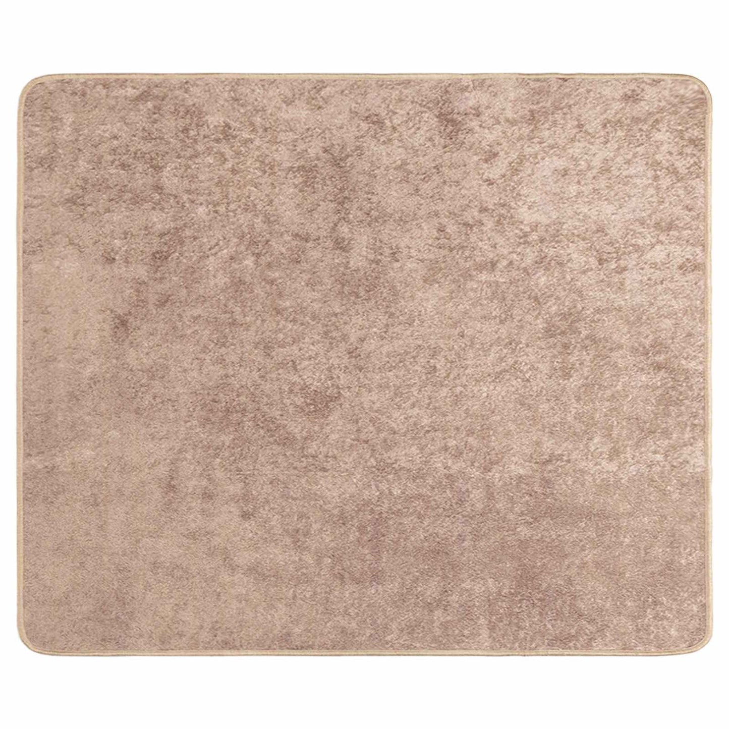 vidaXL Rug Runner MARSA Sand 80 x 100 cm Polyester and PVC