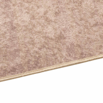 vidaXL Rug Runner MARSA Sand 80 x 200 cm Polyester and PVC