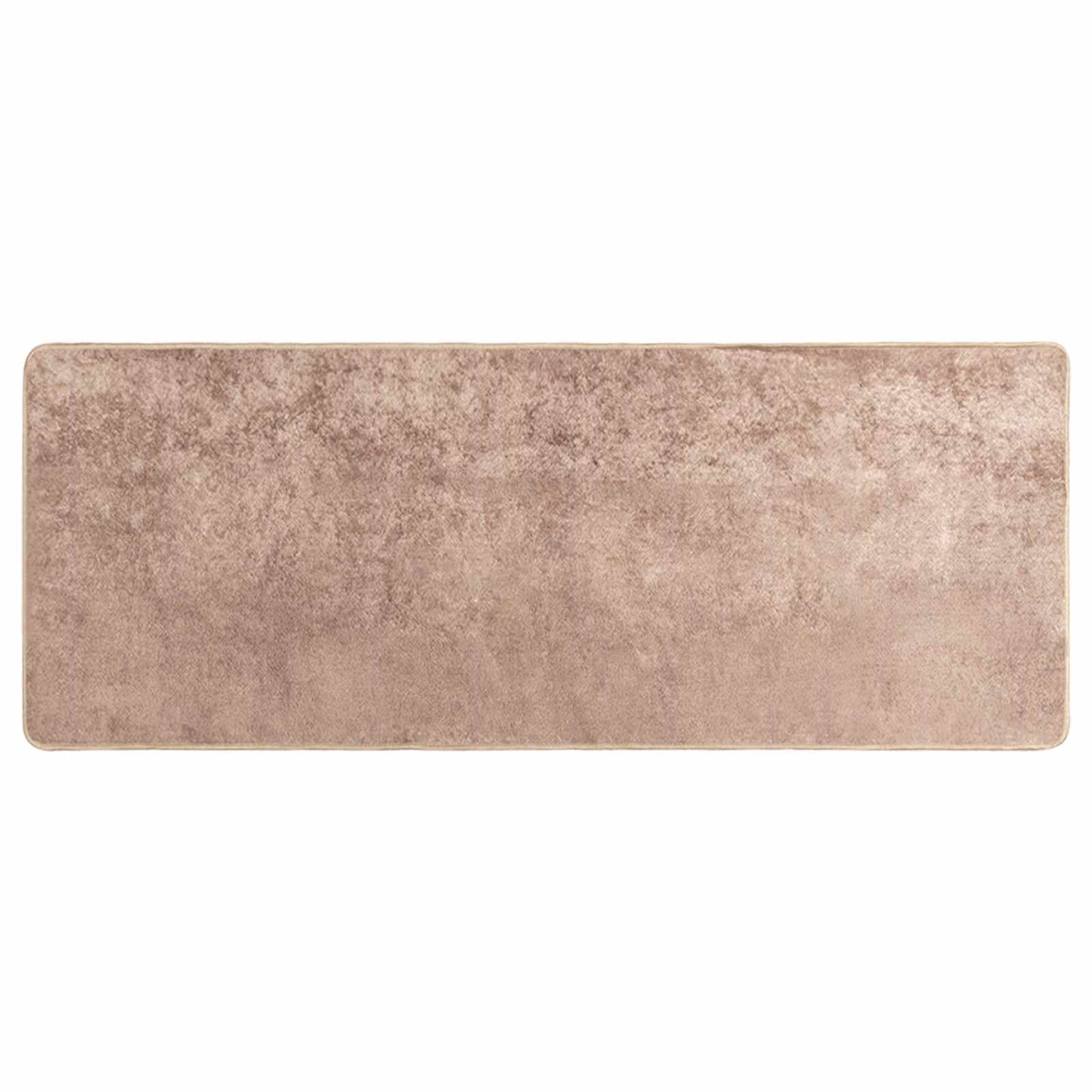 vidaXL Rug Runner MARSA Sand 80 x 200 cm Polyester and PVC