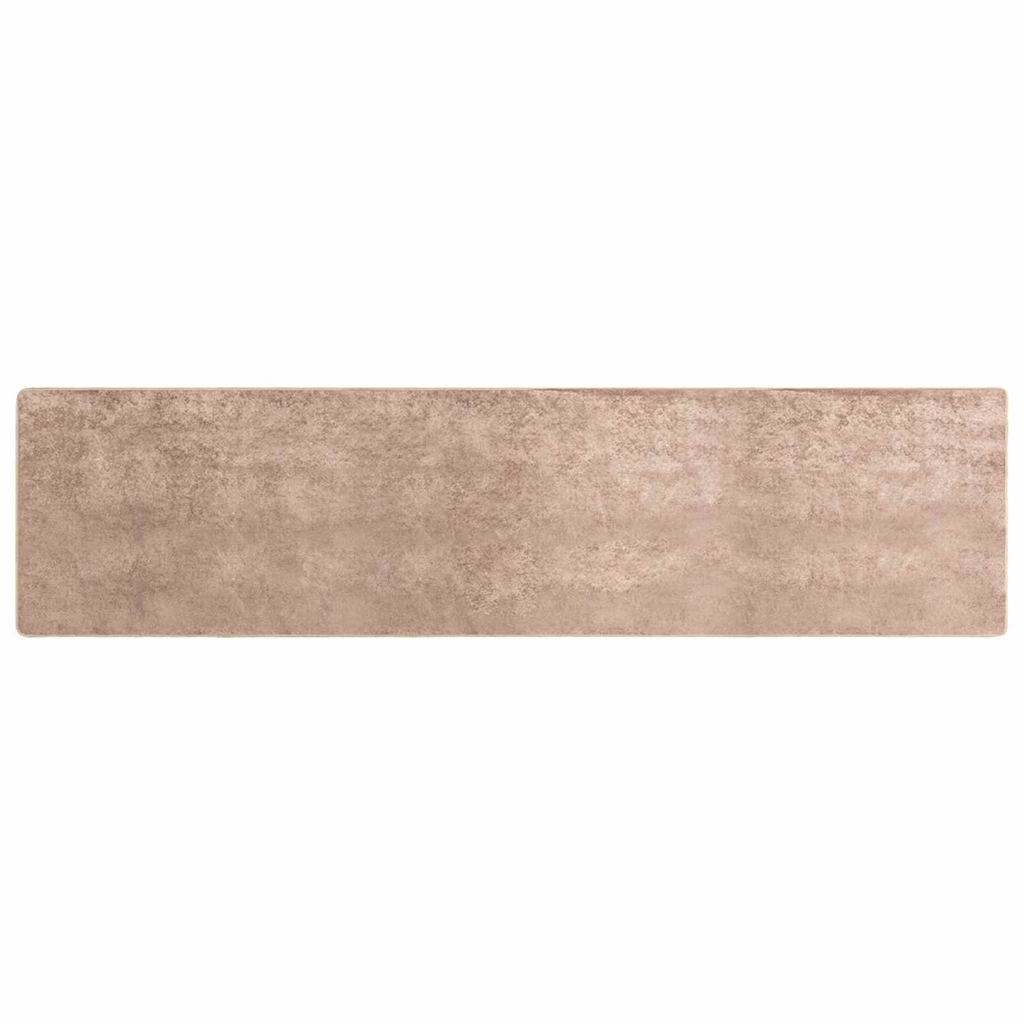 vidaXL Rug Runner MARSA Sand 80 x 400 cm Polyester and PVC