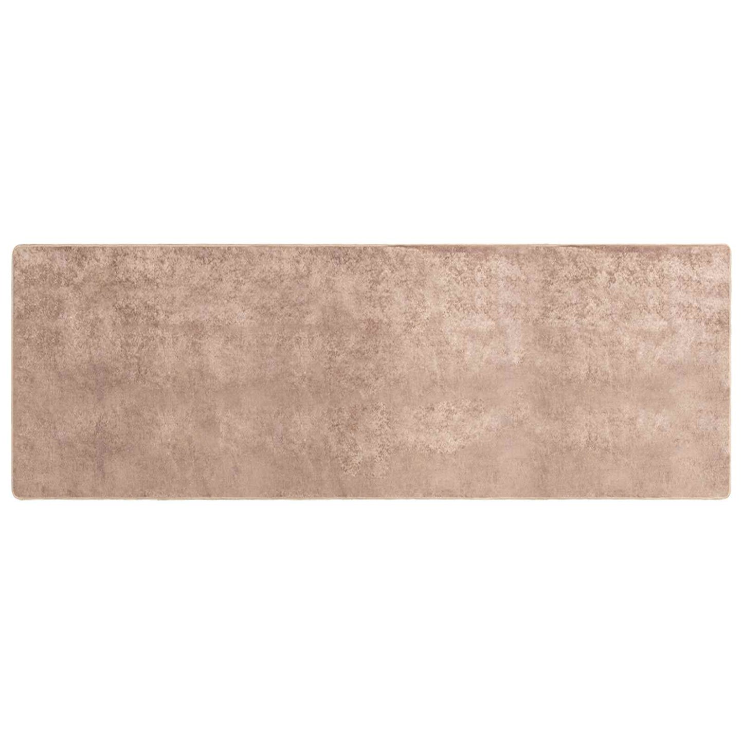 vidaXL Rug Runner MARSA Sand 100 x 250 cm Polyester and PVC