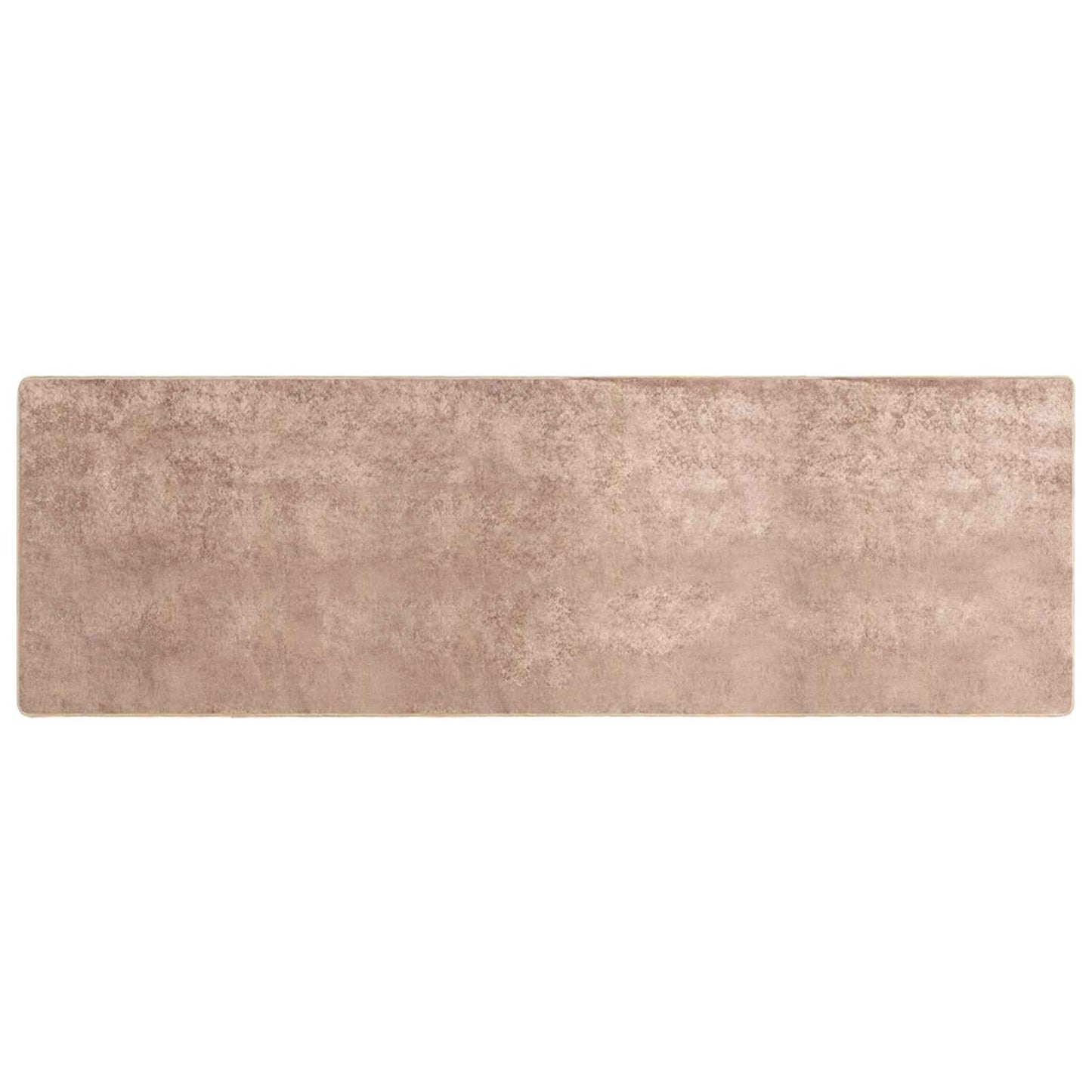 vidaXL Rug Runner MARSA Sand 100 x 350 cm Polyester and PVC