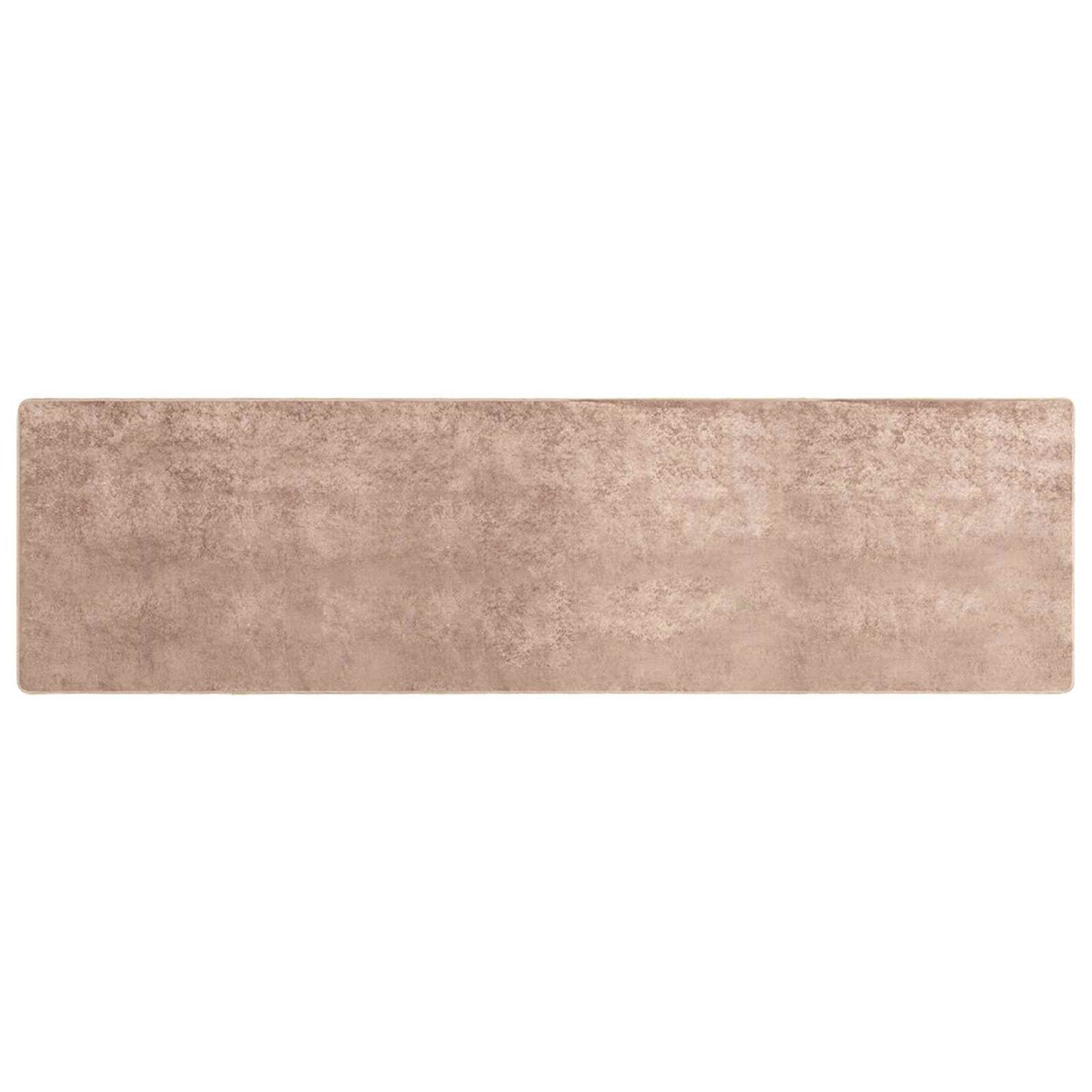 vidaXL Rug Runner MARSA Sand 100 x 400 cm Polyester and PVC