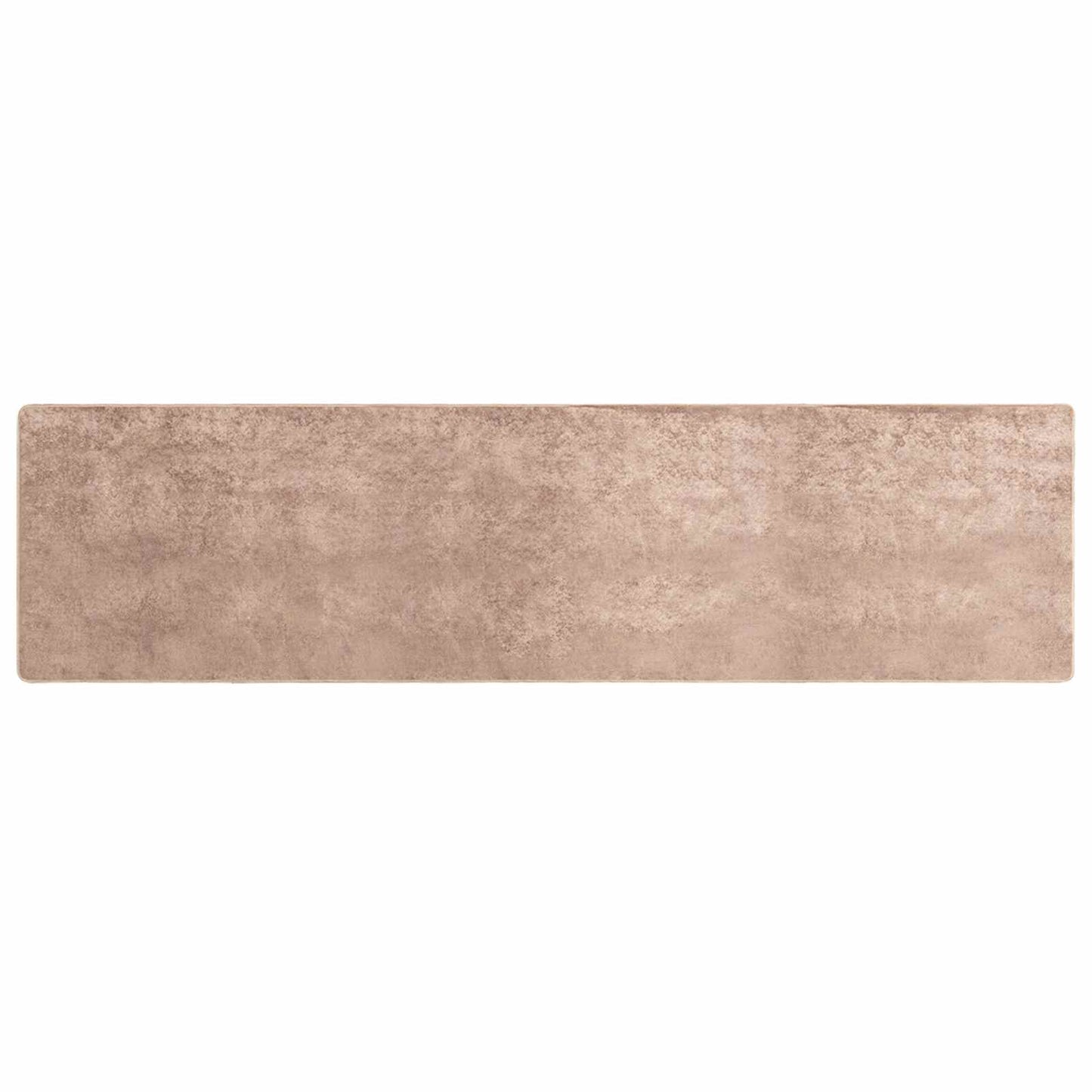 vidaXL Rug Runner MARSA Sand 100 x 450 cm Polyester and PVC