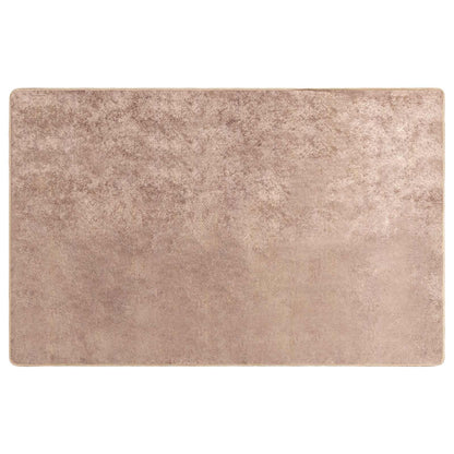 vidaXL Rug Runner MARSA Sand 190 x 300 cm Polyester and PVC