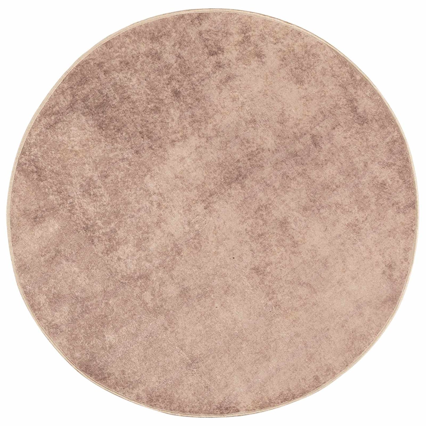 vidaXL Rug Runner MARSA Sand 120 x 120 cm Polyester and PVC