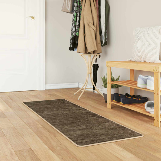 vidaXL Rug Runner MARSA Forest Green 50 x 200 cm Polyester and PVC