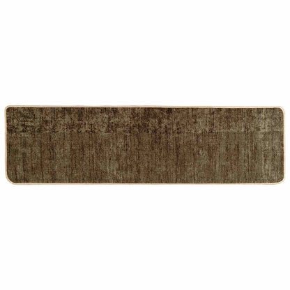 vidaXL Rug Runner MARSA Forest Green 50 x 200 cm Polyester and PVC