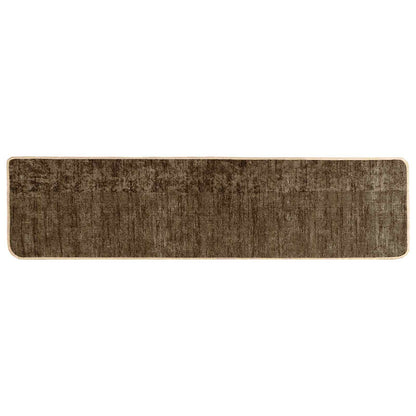 vidaXL Rug Runner MARSA Forest Green 50 x 400 cm Polyester and PVC