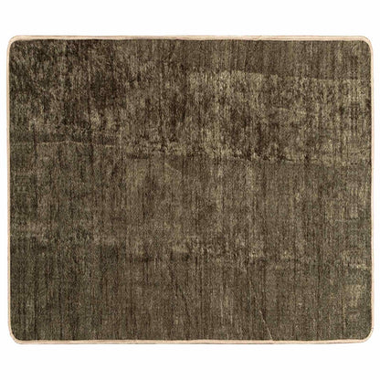 vidaXL Rug Runner MARSA Forest Green 80 x 100 cm Polyester and PVC