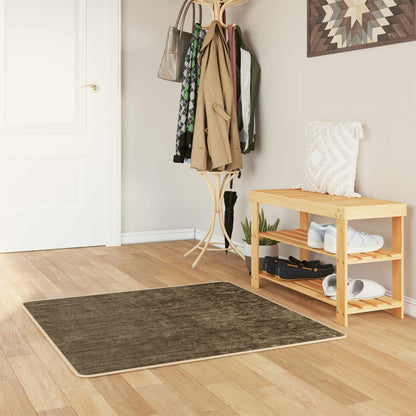vidaXL Rug Runner MARSA Forest Green 100 x 100 cm Polyester and PVC