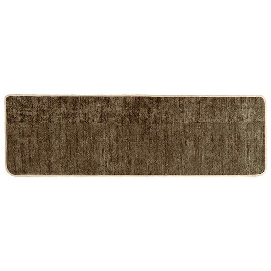 vidaXL Rug Runner MARSA Forest Green 100 x 300 cm Polyester and PVC