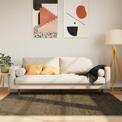 vidaXL Rug Runner MARSA Forest Green 120 x 170 cm Polyester and PVC