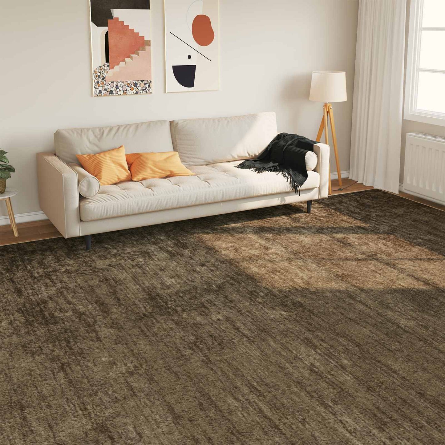 vidaXL Rug Runner MARSA Forest Green 300 x 400 cm Polyester and PVC