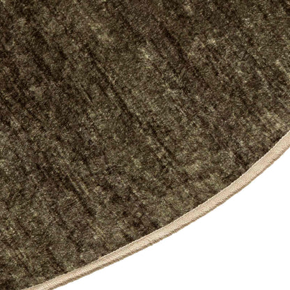 vidaXL Rug Runner MARSA Forest Green 120 x 120 cm Polyester and PVC