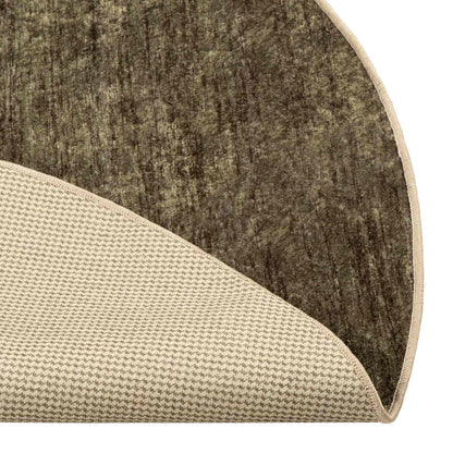 vidaXL Rug Runner MARSA Forest Green 120 x 120 cm Polyester and PVC