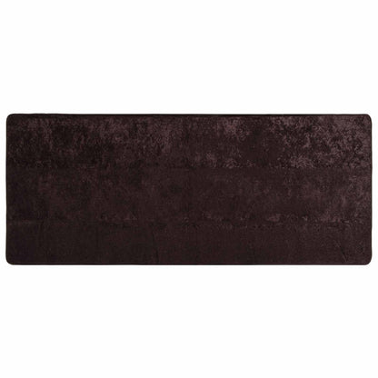 vidaXL Rug Runner MARSA Anthracite 50 x 100 cm Polyester and PVC