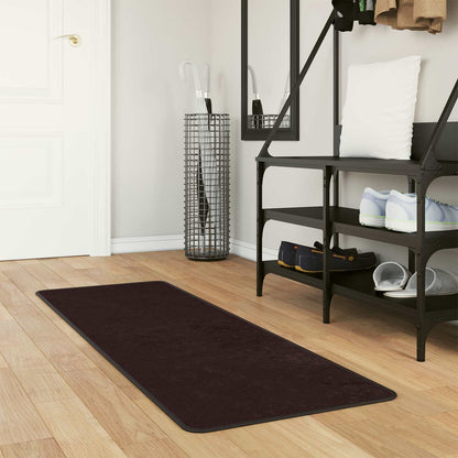 vidaXL Rug Runner MARSA Anthracite 50 x 150 cm Polyester and PVC