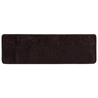 vidaXL Rug Runner MARSA Anthracite 50 x 150 cm Polyester and PVC