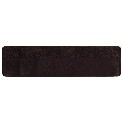 vidaXL Rug Runner MARSA Anthracite 50 x 300 cm Polyester and PVC