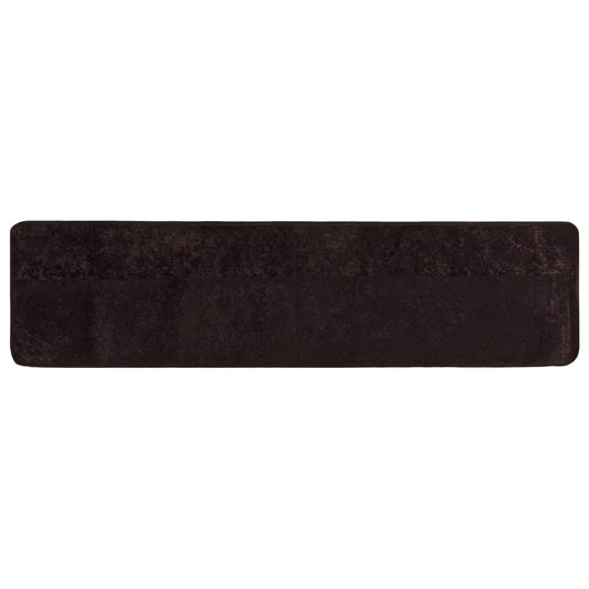 vidaXL Rug Runner MARSA Anthracite 50 x 300 cm Polyester and PVC
