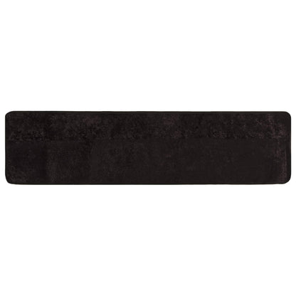 vidaXL Rug Runner MARSA Anthracite 50 x 400 cm Polyester and PVC