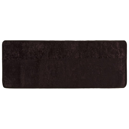 vidaXL Rug Runner MARSA Anthracite 80 x 200 cm Polyester and PVC