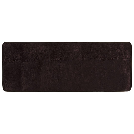 vidaXL Rug Runner MARSA Anthracite 80 x 200 cm Polyester and PVC