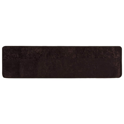 vidaXL Rug Runner MARSA Anthracite 80 x 350 cm Polyester and PVC