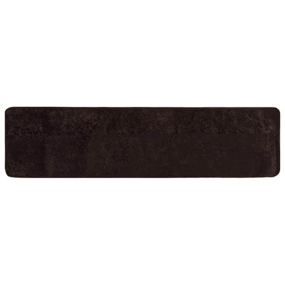 vidaXL Rug Runner MARSA Anthracite 80 x 400 cm Polyester and PVC