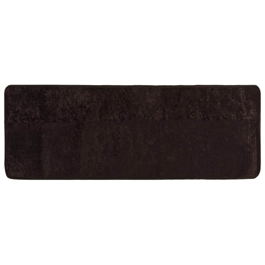vidaXL Rug Runner MARSA Anthracite 100 x 250 cm Polyester and PVC