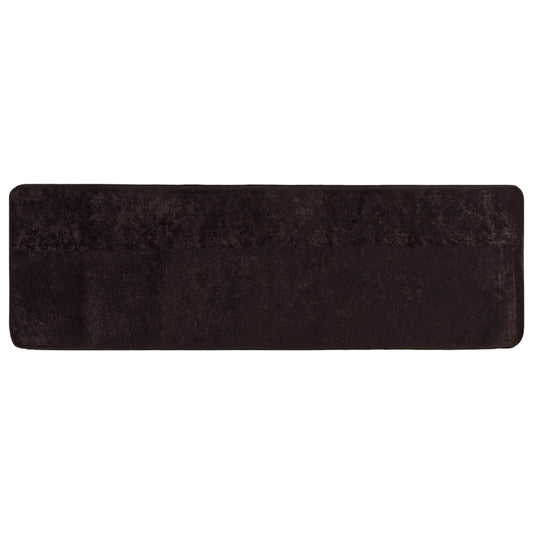 vidaXL Rug Runner MARSA Anthracite 100 x 350 cm Polyester and PVC