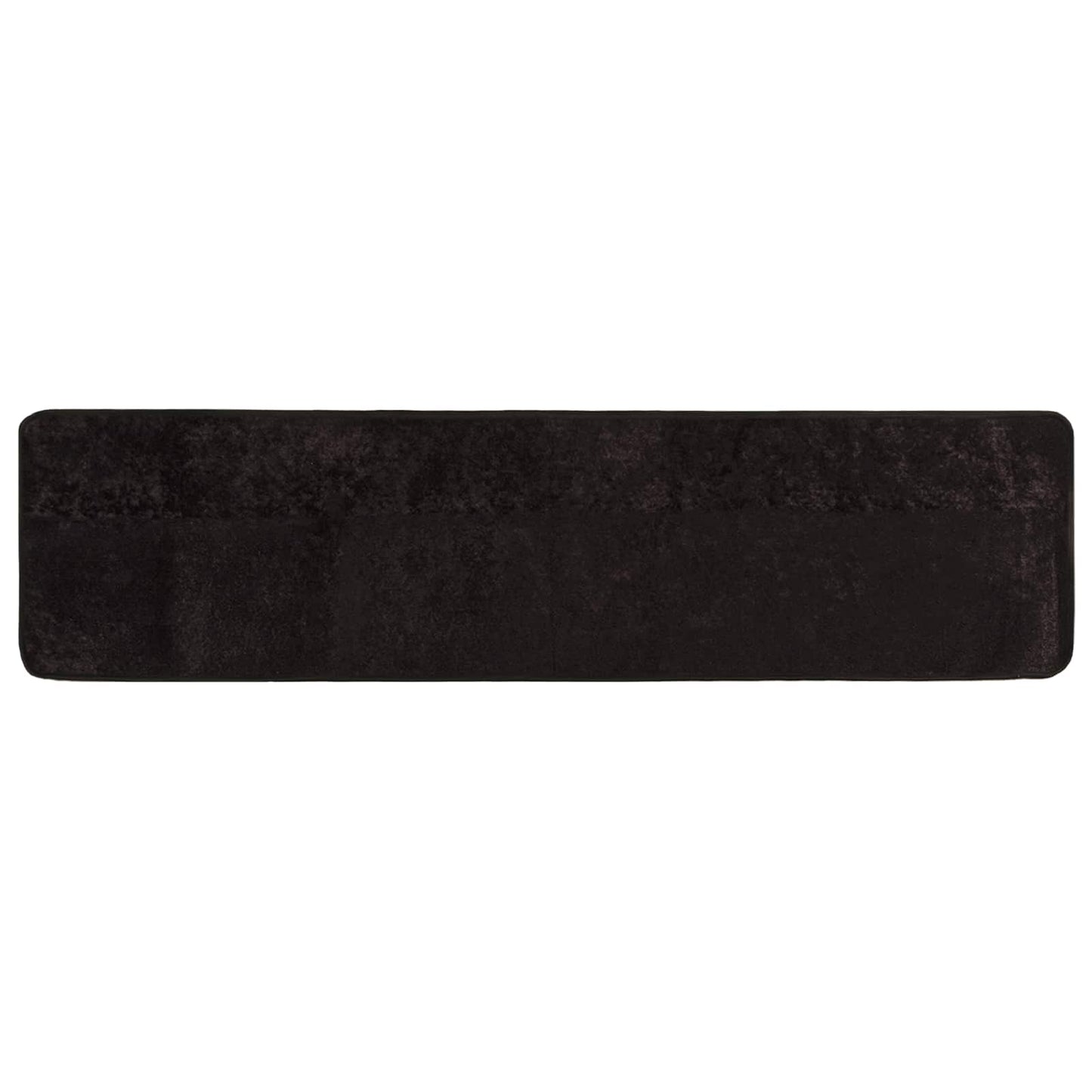 vidaXL Rug Runner MARSA Anthracite 100 x 450 cm Polyester and PVC