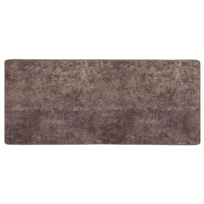 vidaXL Rug Runner MARSA Grey 50 x 100 cm Polyester and PVC
