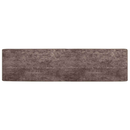 vidaXL Rug Runner MARSA Grey 50 x 200 cm Polyester and PVC
