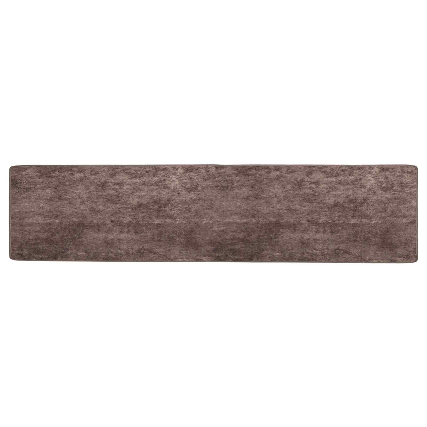 vidaXL Rug Runner MARSA Grey 50 x 450 cm Polyester and PVC