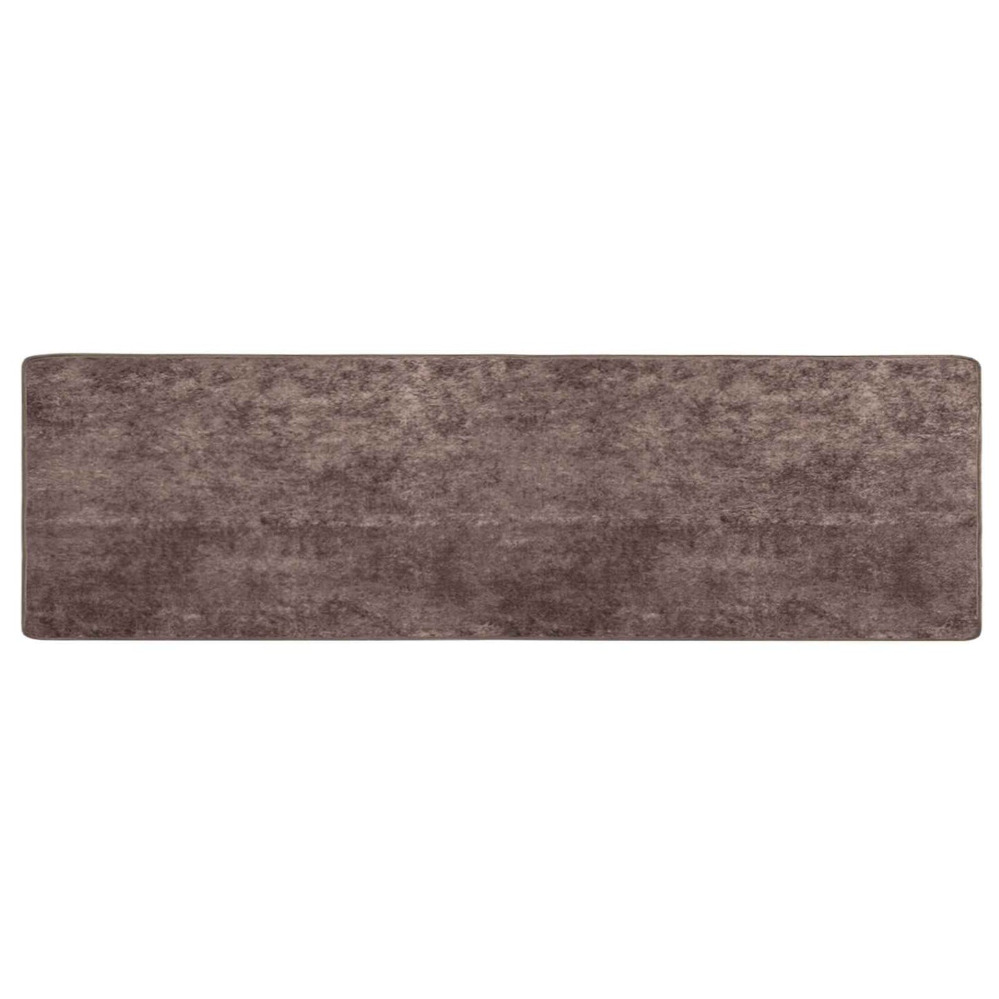 vidaXL Rug Runner MARSA Grey 80 x 350 cm Polyester and PVC