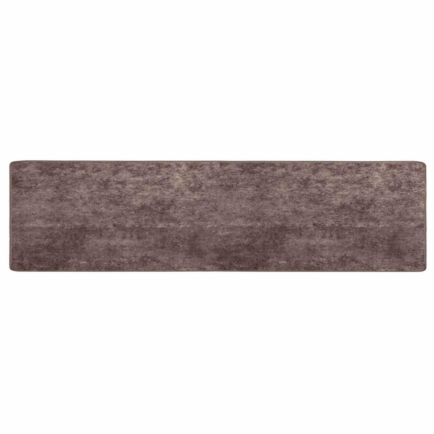 vidaXL Rug Runner MARSA Grey 80 x 400 cm Polyester and PVC